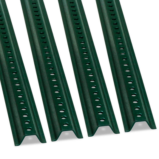 SmartSign U-Channel Sign Post, Medium Weight | 6' Tall Baked Enamel Steel Post - Pack of 4