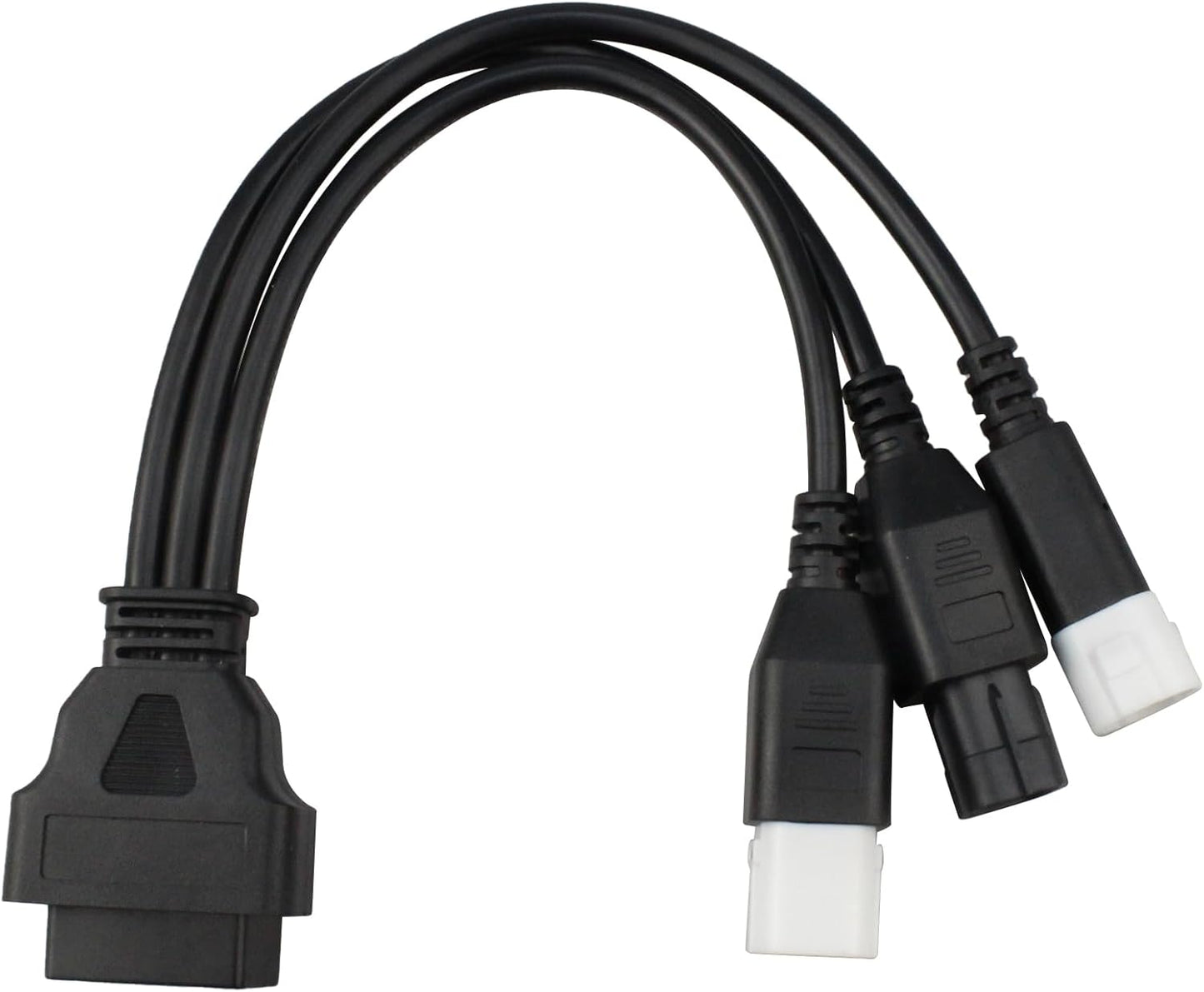 OBD2 Diagnostic Cable Fit for Yamaha Kline Euro5 16 Pin to 3Pin 4Pin 6Pin OBD2 3 in 1 Diagnostic Adapter,OBD2 to OBD1 6/4/3 pin Plug Adapter for Honda Guzzi Kawasaki Suzuki Motorbike