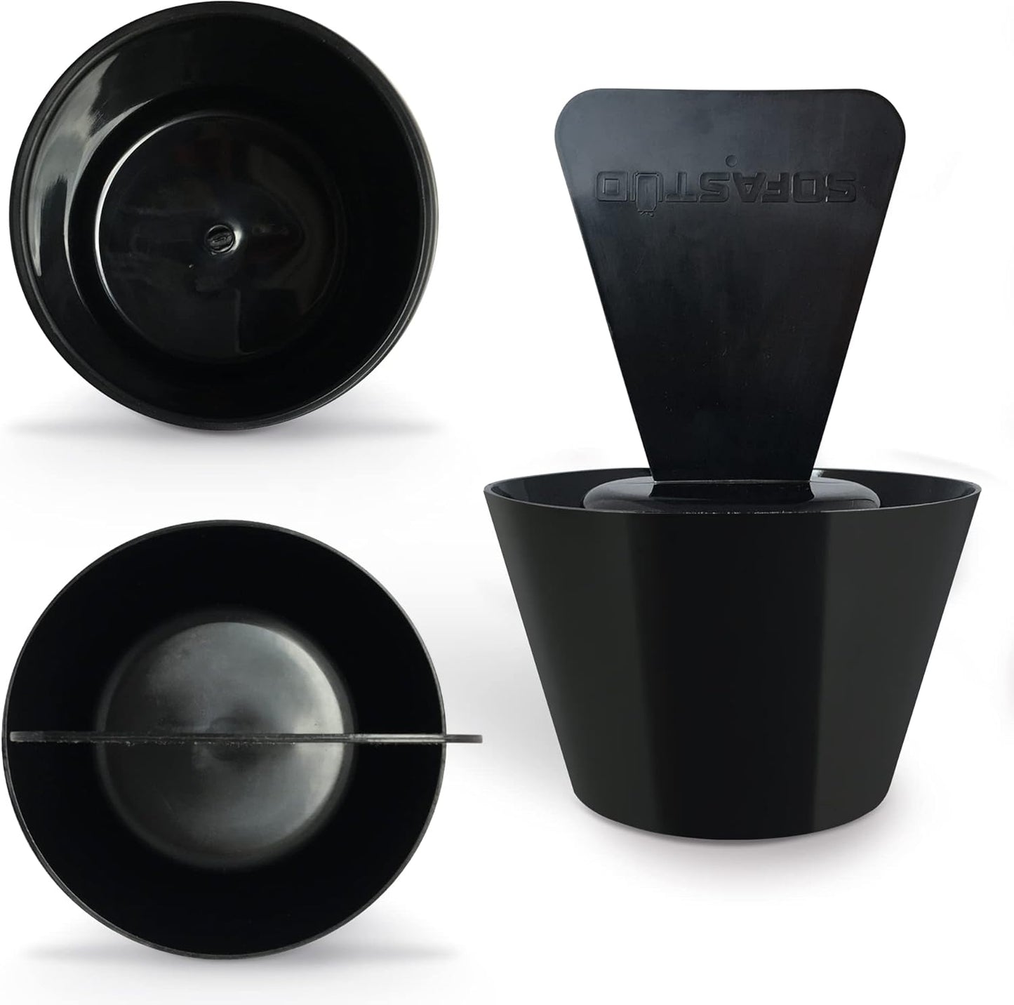 Original Couch Cup Holder - Spill Proof, Convenient, & Versatile Drink Coaster Molded from BPA Free, Impact Resistant, Durable Plastic That Fits Cans, Cups, Bottles & More