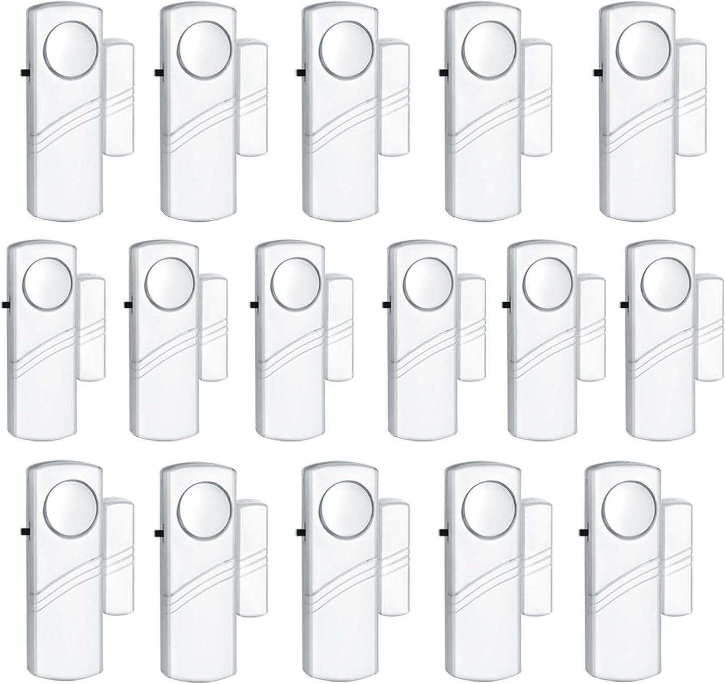 Security Door Window Alarm, 90DB Wireless Sensor Door Window Burglar Alarm, Door Alarms for Kids Safety, Easy Installation Doorbell Alarms for Office House Window Pool (16 Pack)