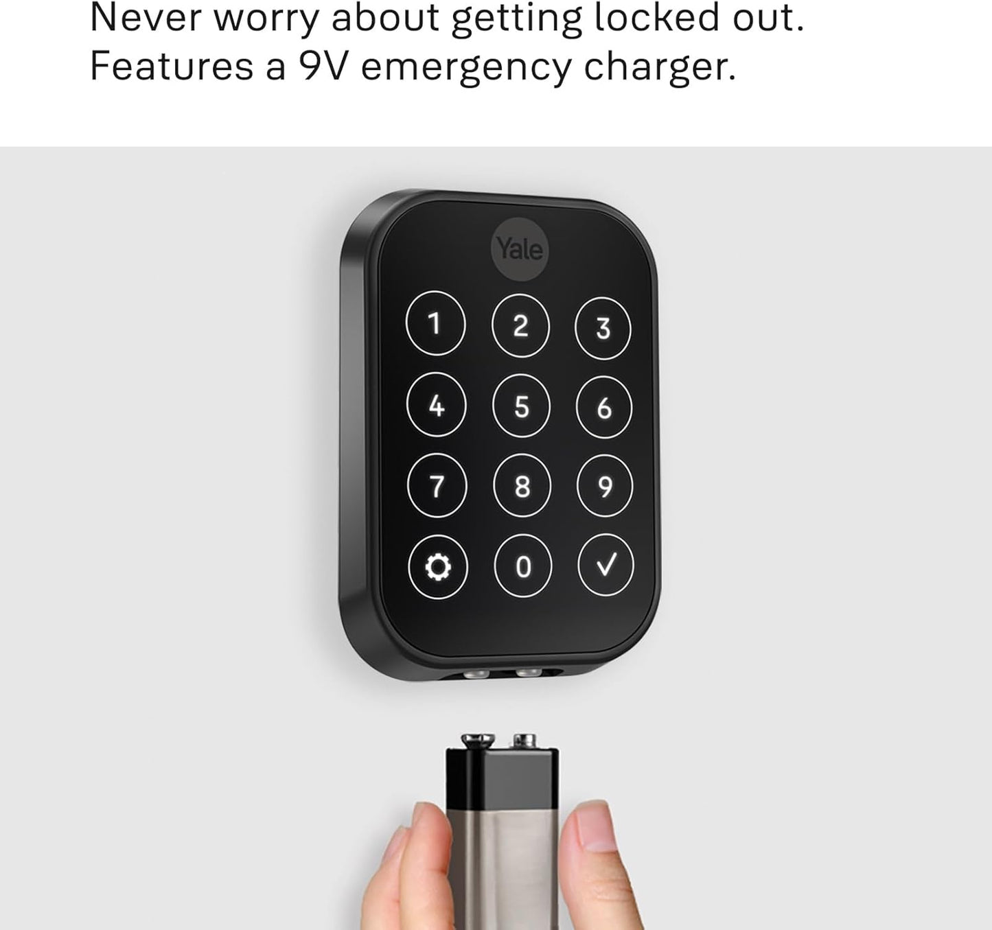 Yale Assure Lock 2 with Wi-Fi – Oil Rubbed Bronze Smart Lock for Front Door with Keypad, App Control, Backup Key, and Deadbolt – Secure Keyless Entry Door Lock, YRD450-WF1-0BP