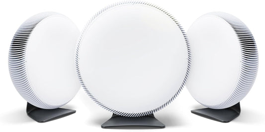 IQAir Atem X - 3Pack - Smart Air Purifier for Large Rooms up to 4950 sq. ft., WiFi App Control, HyperHEPA Filters Viruses, Bacteria, Allergies, Asthma, Mold, Pets, Dust, Odor; Made in Germany