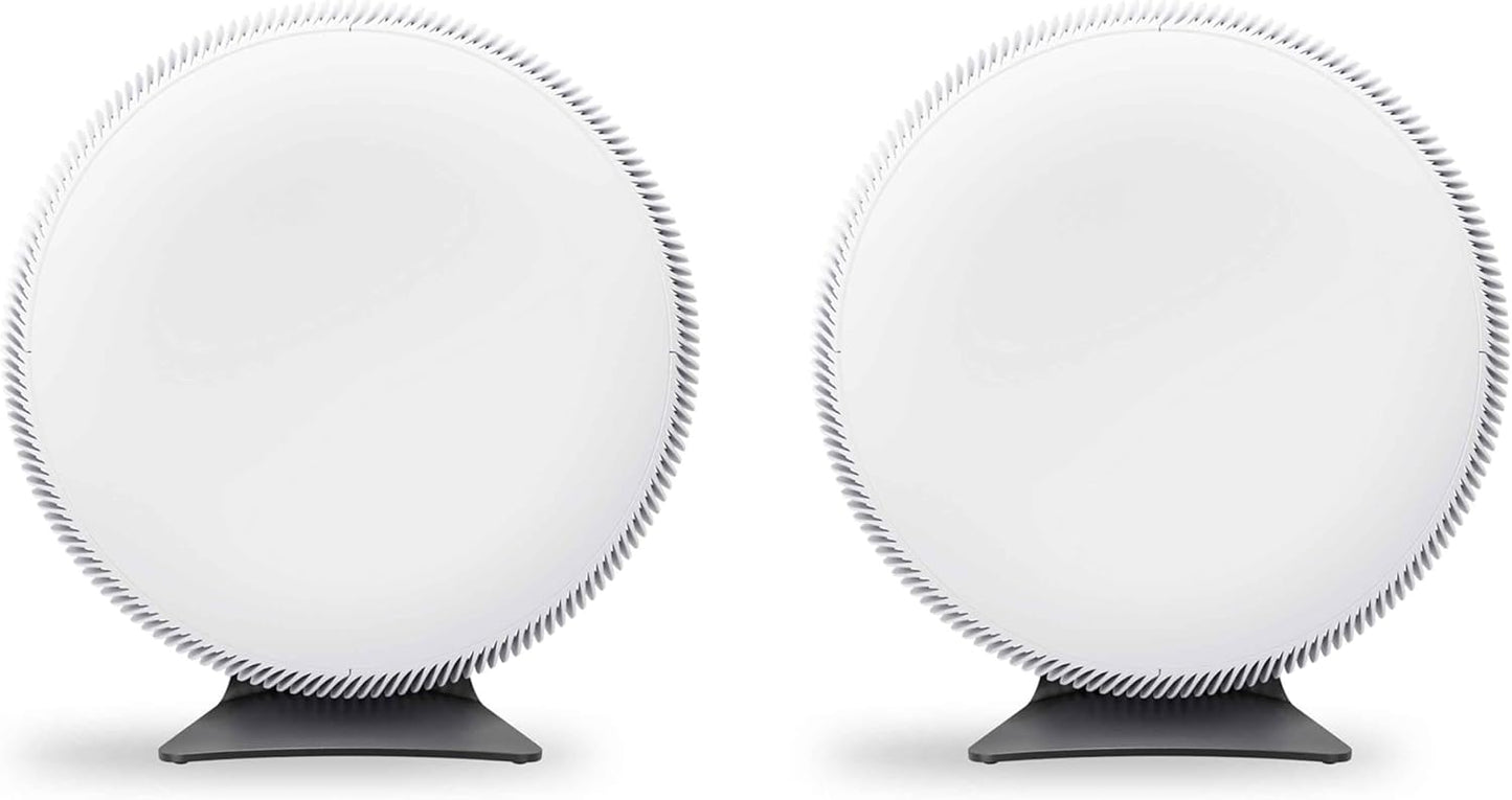 IQAir Atem X - 2-Pack - Smart Air Purifier for Large Rooms up to 3300 sq. ft., WiFi App Control, HyperHEPA Filters Viruses, Bacteria, Allergies, Asthma, Mold, Pets, Dust, Odor; Made in Germany