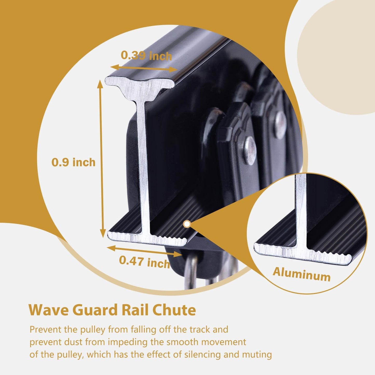 Bendable Ceiling Curtain Track Ceilings Mount or Wall Mounted Heavy-Duty Room Divider Curtains Rails for Living room Bedroom Shower Privacy RV Garage Dividers with Clips，Black 21 FT