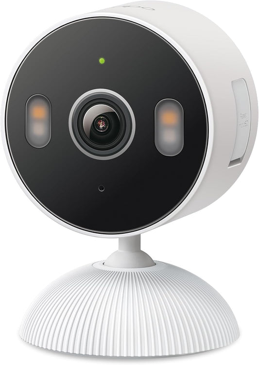 Tapo 2K 3MP Indoor/Outdoor Security Camera - Free Person/Motion/Cry Detection, Color Night Vision, IP65 Weatherproof, SD/Cloud Storage, Works w/Alexa & Google Assistant HybridCam