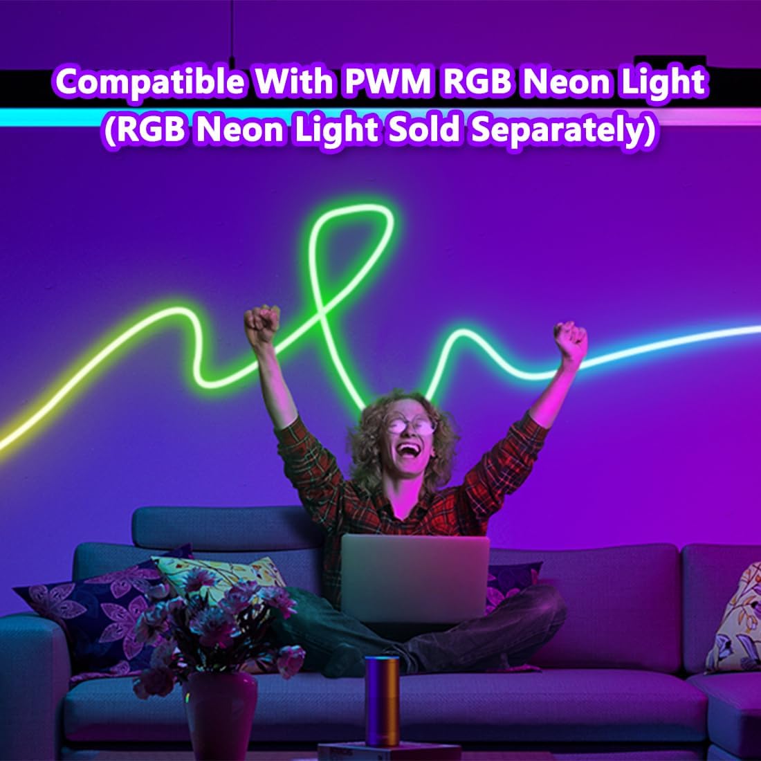 BTF-LIGHTING 5050SMD FCOB COB RGB RF Remote RC03RFB &4PCS C03RF LED Tuya LED Controller Kit 4 Zones RF 2.4GHz Wireless Remote Group Control PWM RGB (+ R G B) 4pin LED Strip DC5V DC12V DC24V
