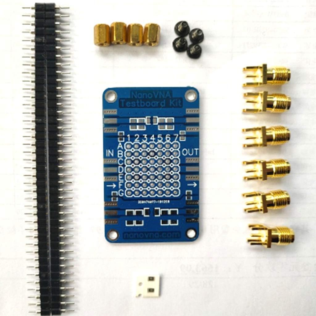 Precision NanoVNA Test Board Kit Analyzer Test Board VNA Demo Set Measurement DIP Parts Device Tool for Makita