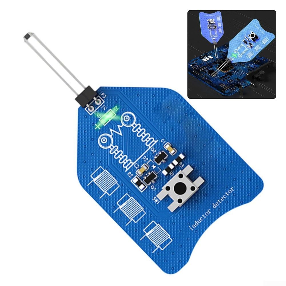 CT-1 Motherboard PCB Inductor Coil Tester Electronic Circuit Board Diagnostic Inductor Testing Device Tool with Electromagnetic Induction Technology for Component Testing and Circuit Maintenance(YCS)
