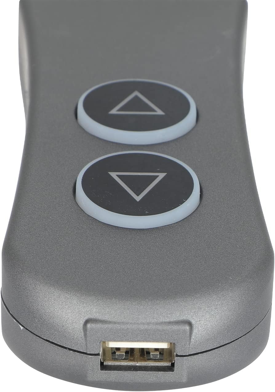 2 Button 5 Pin Prong Hand Control Handset Remote with USB and Backlight for Lift Chairs Power Recliners