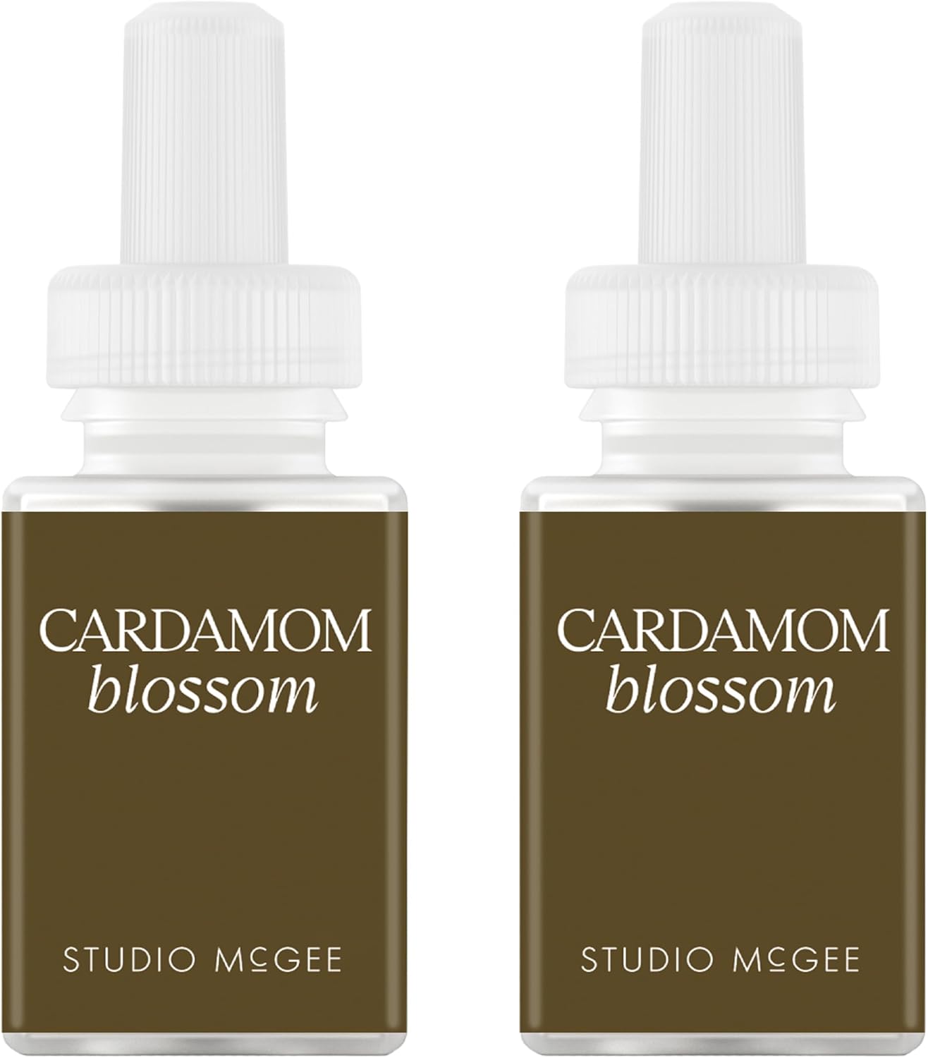 Pura x Studio McGee Home Scent Refill - Smart Air Diffuser - Up to 120-Hours of Luxury Fragrance per Refill - Home Essential - Clean & Safe Diffuser Fragrance - 2 Pack, Cardamom Blossom