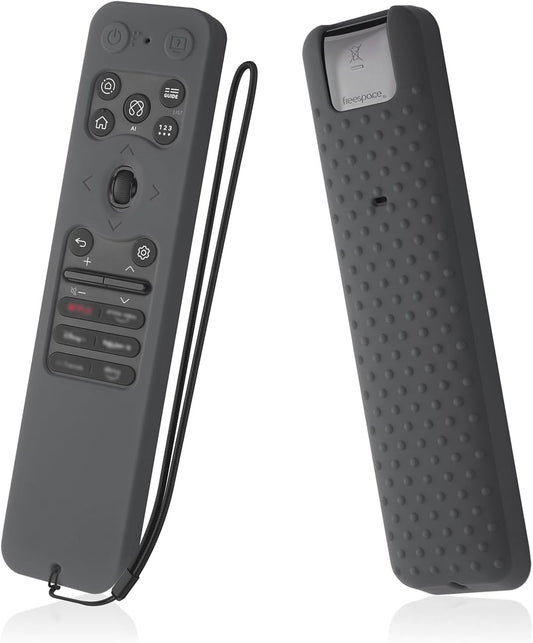Silicone Case for LG MR25GA Remote Cover Compatible with 2025 LG OLED Smart TV C5 B5 G5 M5 Series Remote Protective Case Cover (Dark Grey)