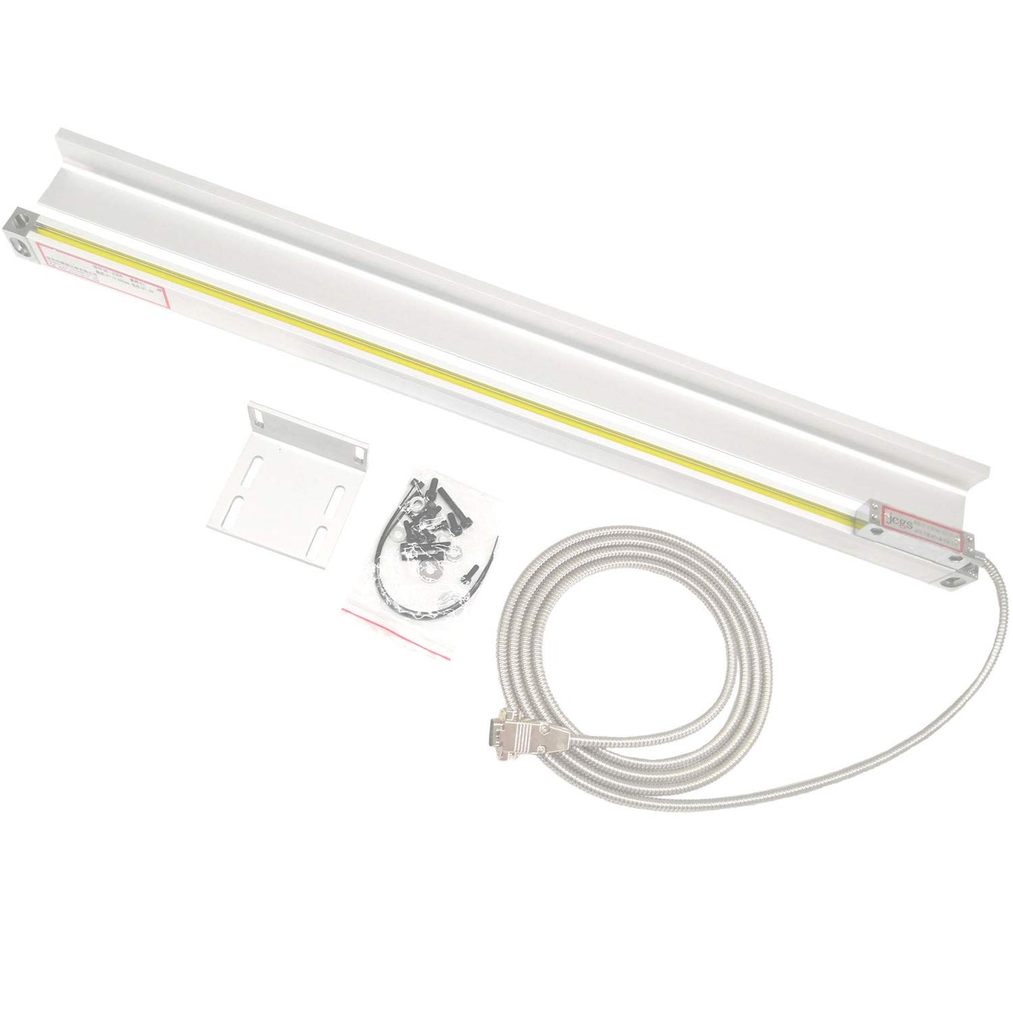 iMeshbean 2/3 Axis Digital Readout DRO Encoder for Milling Lathe, Part Number 324-RZ, Metalworking DRO, Aluminum Body, 950mm Travel Length Scale (38'')