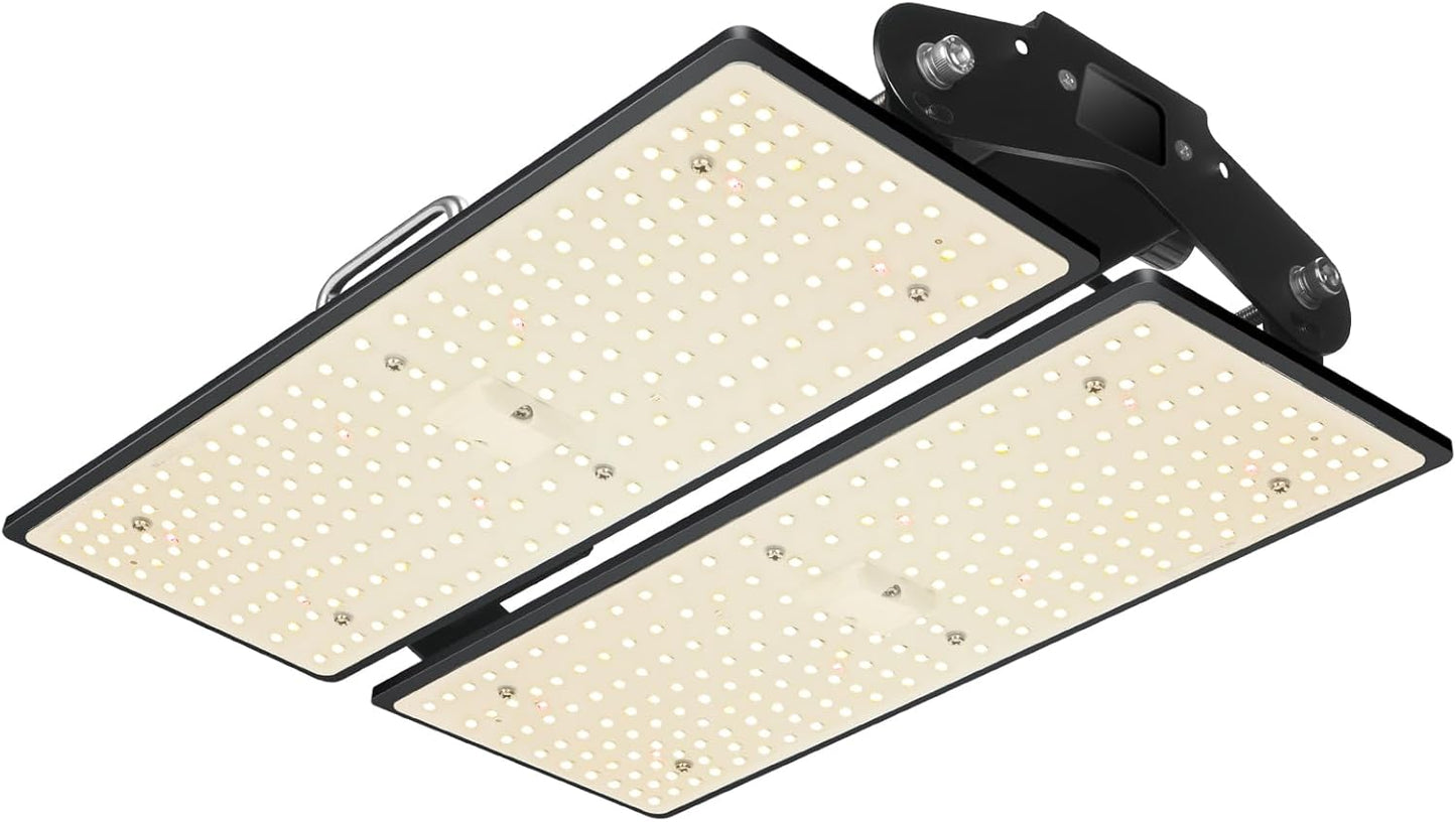 MELONFARM 100W LED Plant Grow Light Meets Plant Growth Requirements Multi-Angle Adjustable, Hanging Design Suitable for Various Growing scenarios
