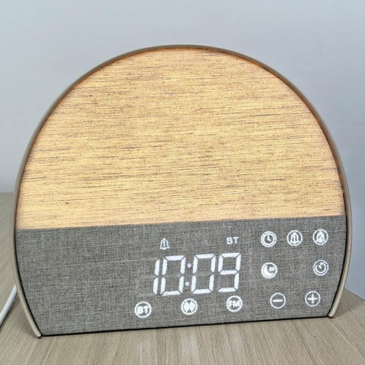 Restore 3 Sunrise Alarm Clock, Sound Machine with White Noise, Smart Light, Cocoa