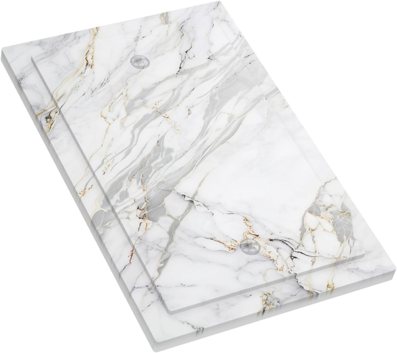 Light Switch Cover Plate Gray Gold Marble Abstract Modern Luxury 1 Gang No Device Blank Wall Plate Electrical Outlet Cover Decorative Switch Plate Covers for Bedroom Home Decor
