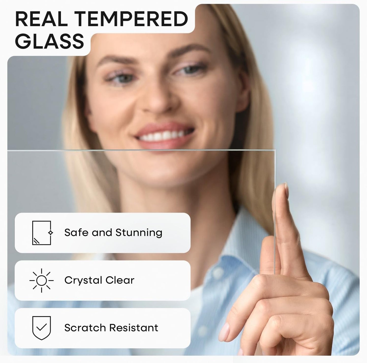 Homeforia 15x15 Picture Frame Gold, High End Metal 15 x 15 Square Poster Frame with Mat 11 x 11 Photo, 15x15 Frame Matted to 11x11 Print, 15by15 Gold Hanging Frames, Tempered Glass, Wall Kit, Set of 2
