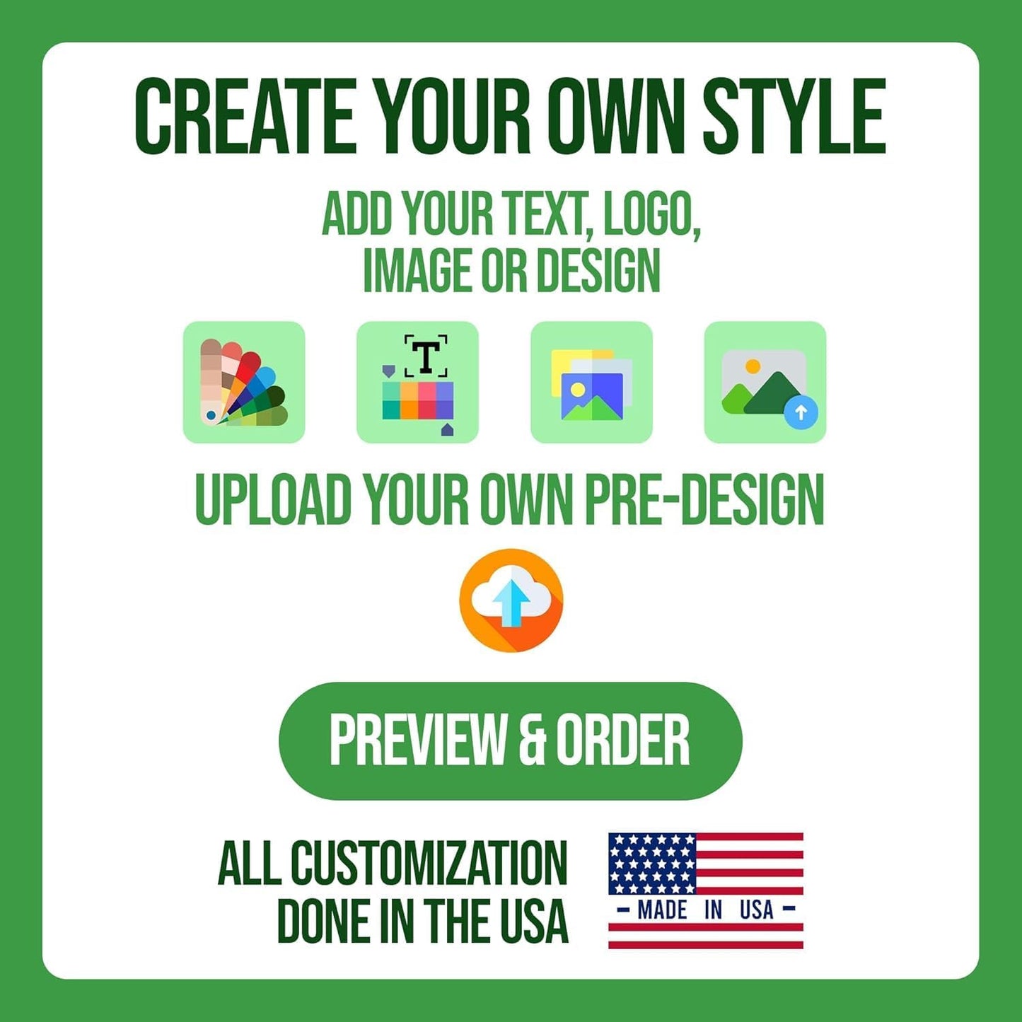 Custom Large Banner by BCB Print | Personalized Polyester Wall Hanging Banner for Outdoor Use | Add Your Image, Text, or Logo for Business, Birthdays, Graduations & Events | Made in USA | HD Print.