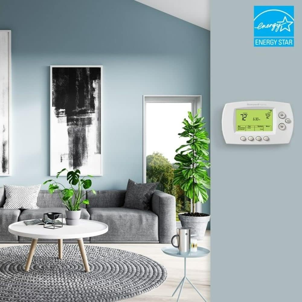 Honeywell Home RTH6580WF Wi-Fi 7-Day Programmable Thermostat, White (Pack of 2)