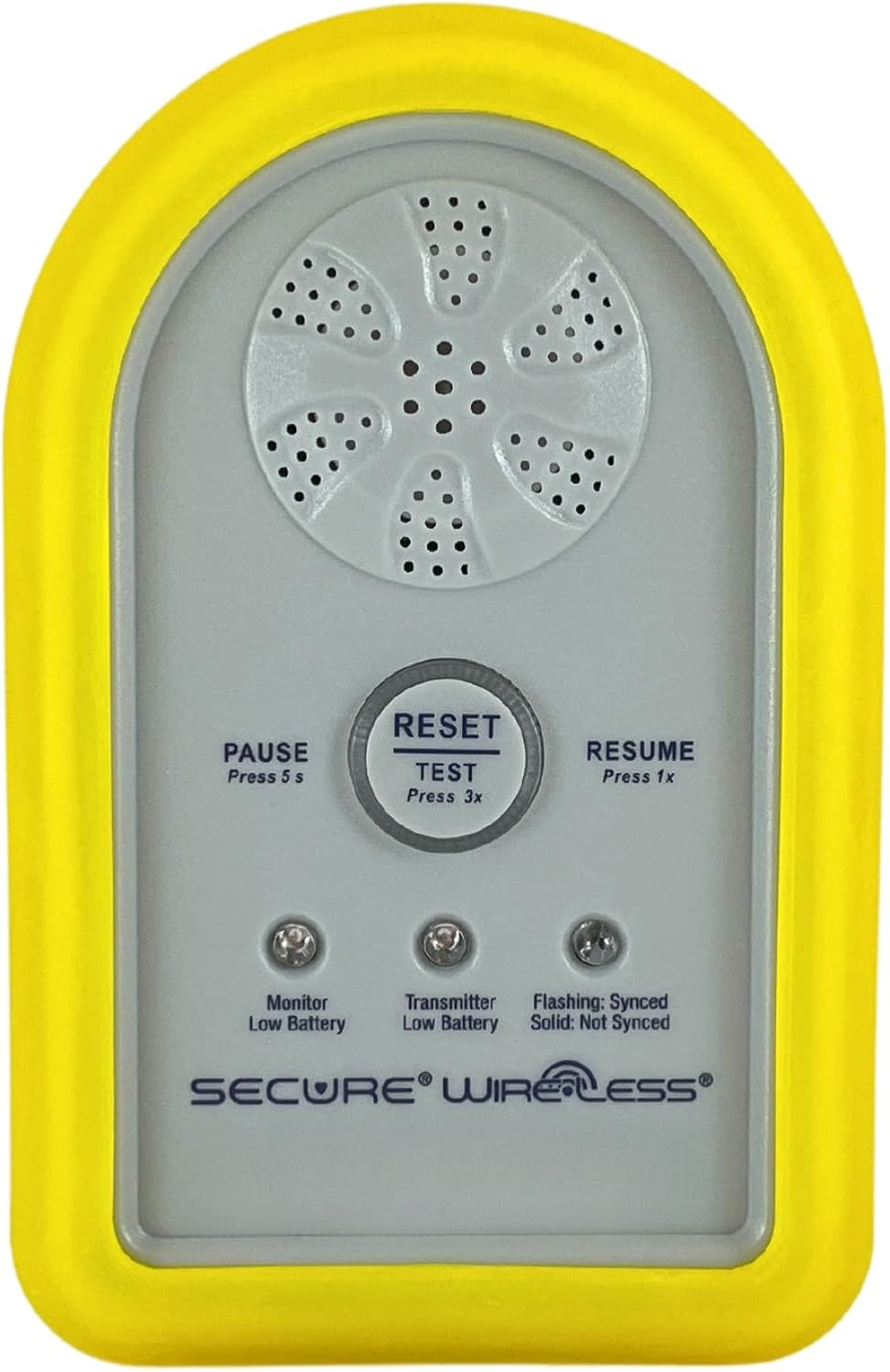 Secure Large Bed Alarm for Elderly Adults - Wireless Sensor Pad (24"x30") & Monitor with Protective Holder - Smart and Reliable Fall Prevention for Seniors and Dementia Patients