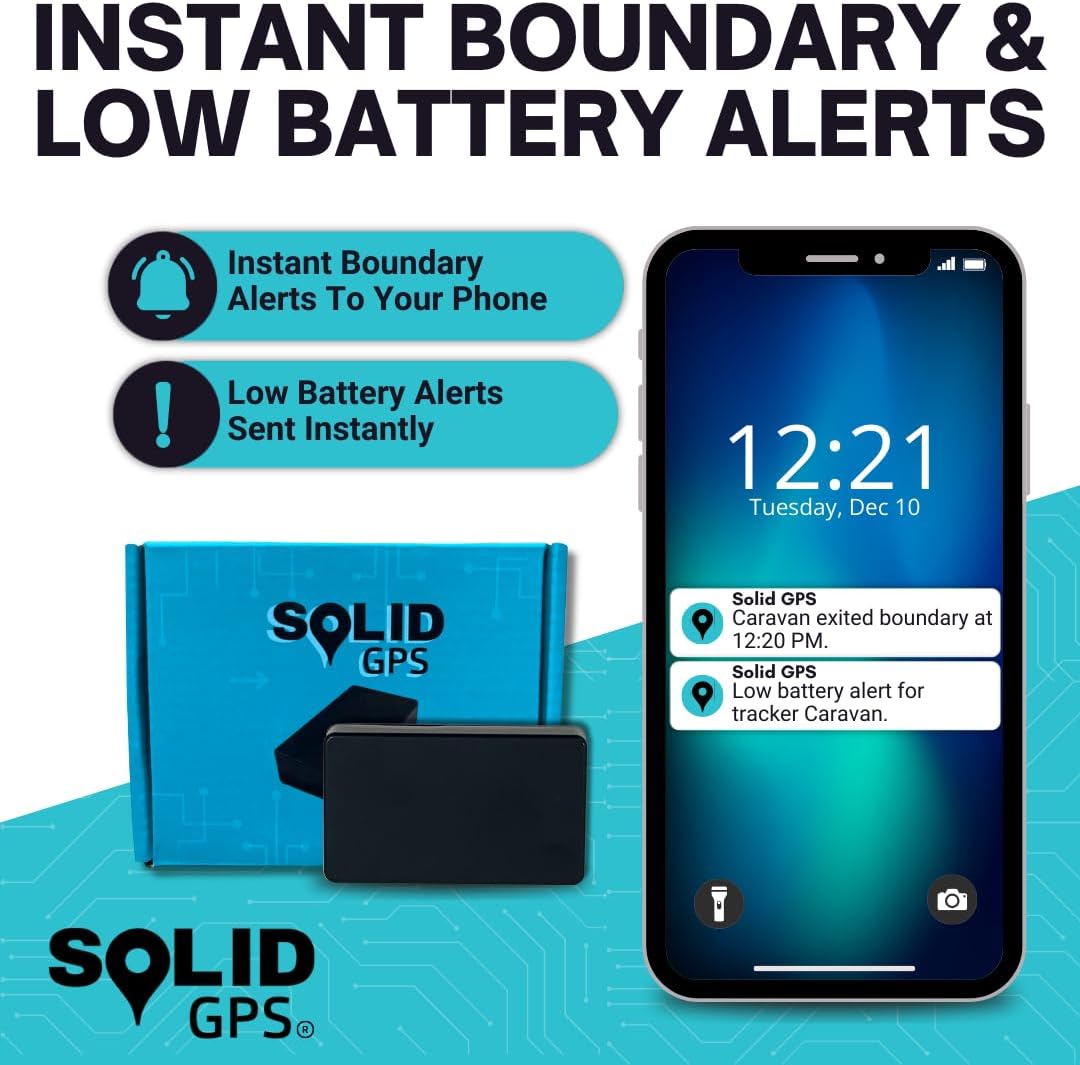 Tracker – Real-Time 4G Vehicle Tracker with App Alerts, Geofencing & Long Battery Options – No Wiring, Australian Support (12-Month Battery Life)