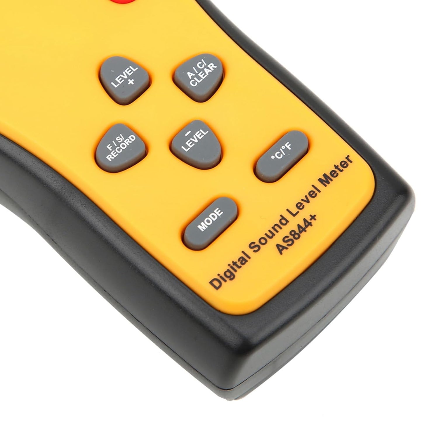 Smart Sensor AS844+ Digital Sound Level Meter Decibel Meter Noise Monitor with Data Storage USB Connection 2.7in LCD Display for Sound Level Temperature Humidity Measurement