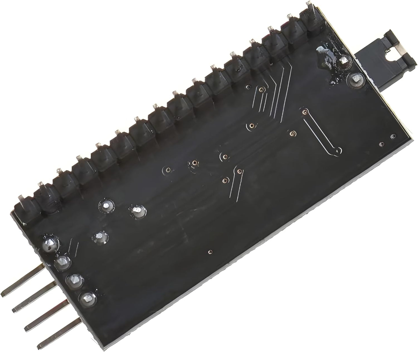 5Pcs PCF8574T I2C IIC Expansion Board Converter Module, Support LCD1602 LCD2004 Blue Backlight LCD Display Adapter Plate, with Integrated Circuits, for Arduino Robot UNO R3 MEGA DIY