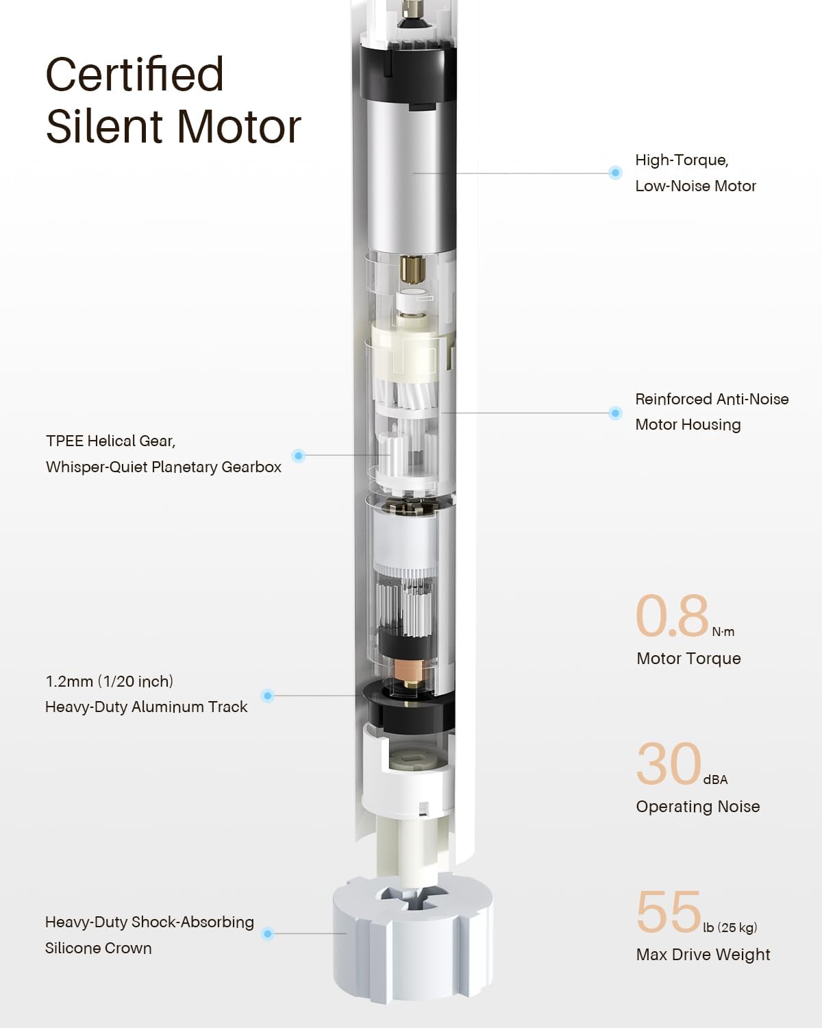 Smart Zebra Blinds for Windows, Alexa Motorized Blinds with Remote Control, Automatic Electric Power Zebra Shades for Indoor Windows (34" W x 72" H, Black)