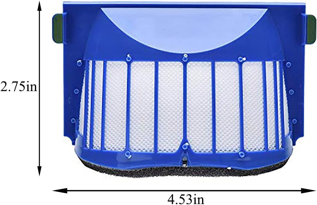 Replacement Parts Kit for iRobot Roomba 600 Series 595 614 650 670 690 692 694 Vacuum Cleaner - Includes Bristle and Flexible Beater Brushes, Filters, Side Brush