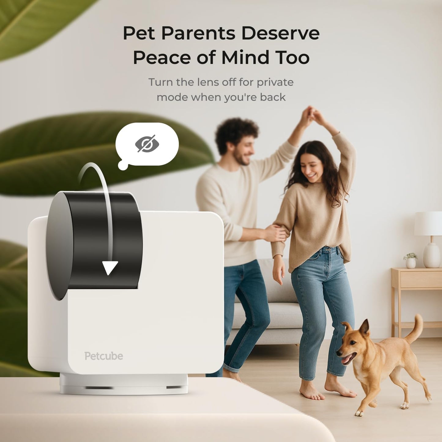 Petcube Cam 360 The Pack of 2 Camera | Ultimate Interactive WiFi Pet and Home Security Pan-Tilt Camera with Phone App, 1080p HD Video, 360° Rotation, Night Vision, Smart Alerts for Home Surveillance