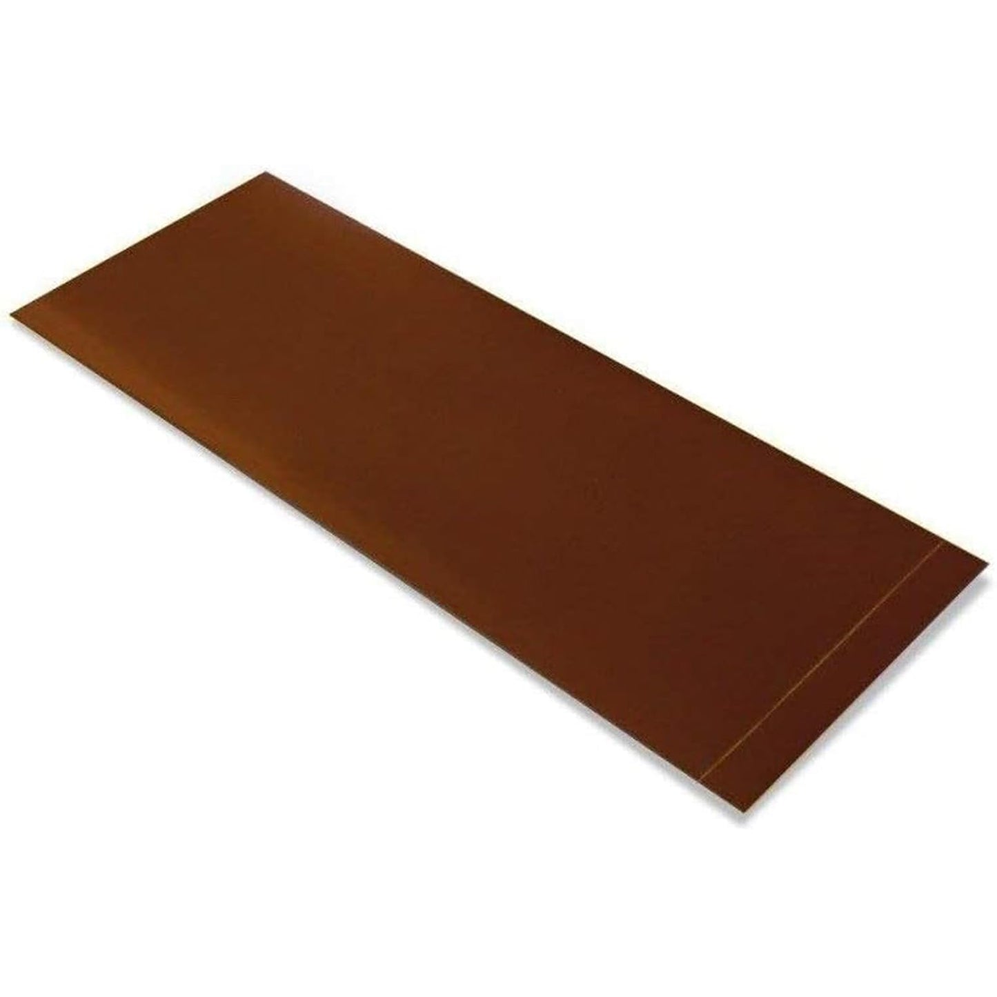 Mighty Line Floor Marking Tape Strips for Safety, Caution, Warning, Heavy-Duty, Peel and Stick, Adhesive, Industrial Quality, Brown, 6" by 10"