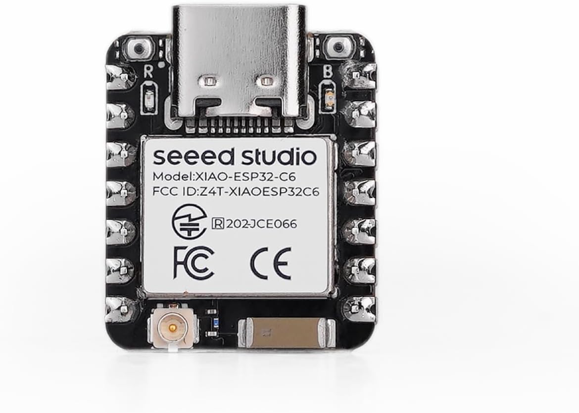Seeed Studio XIAO ESP32C6 (Pre-Soldered)