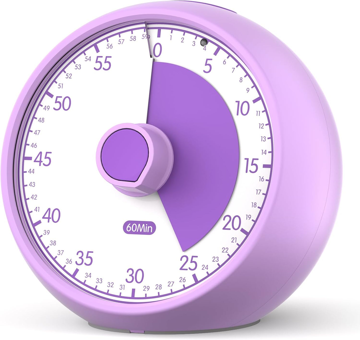 Visual Timer for Kids 60-Minute - Silent Analog Countdown Time Timer with Optional Alarm, Focus Tool for ADHD & Autism, Time Management for Homework, Chores, Office, Kitchen, Teaching & Study Routines