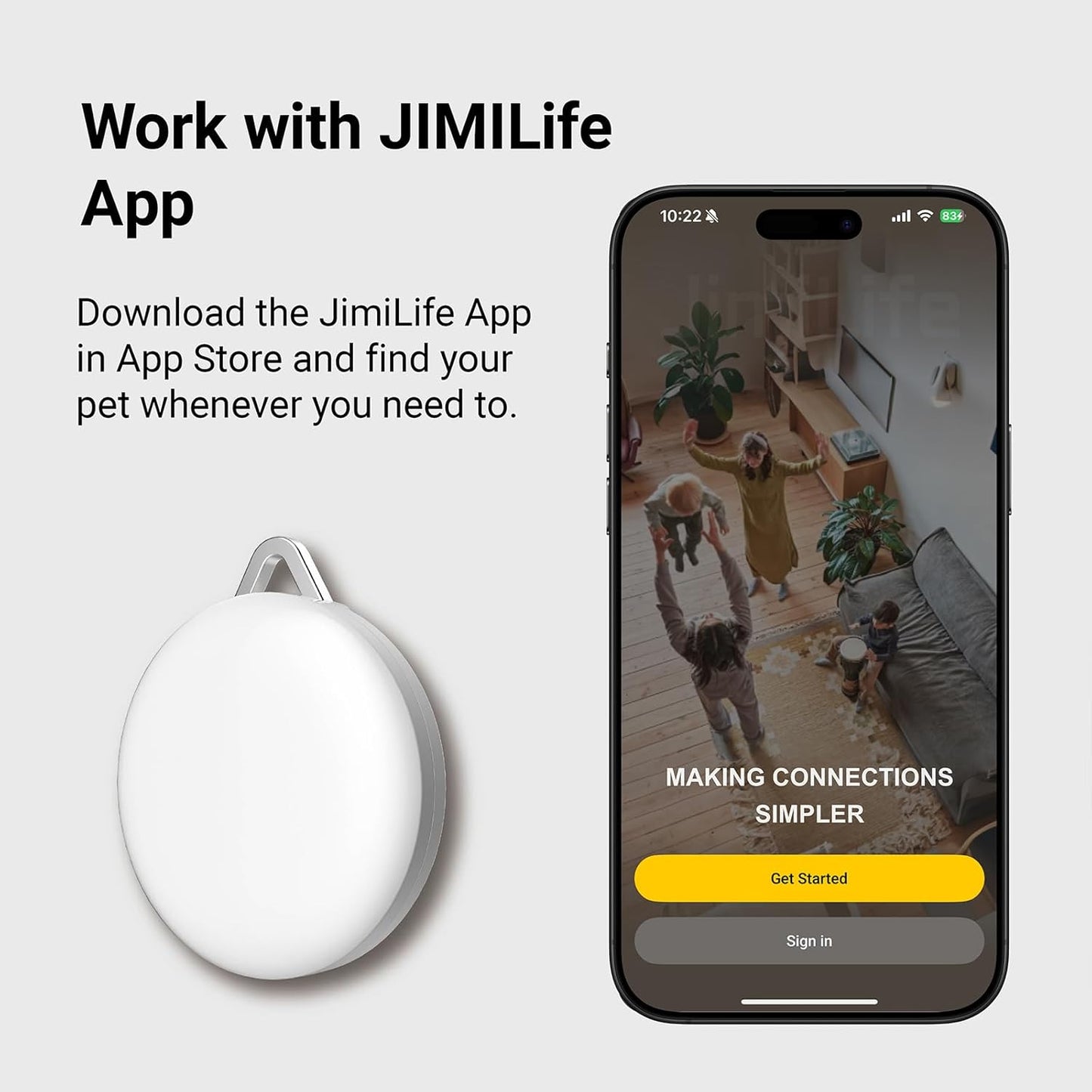 No Subscription LNCOON Mini GPS Tracker for Vehicles, Car Tracker No Monthly Fee Tracker Device Hidden with APP, for iOS Android Track Playback | 5-Minute Positioning Frequency, for Cars Kids Dogs
