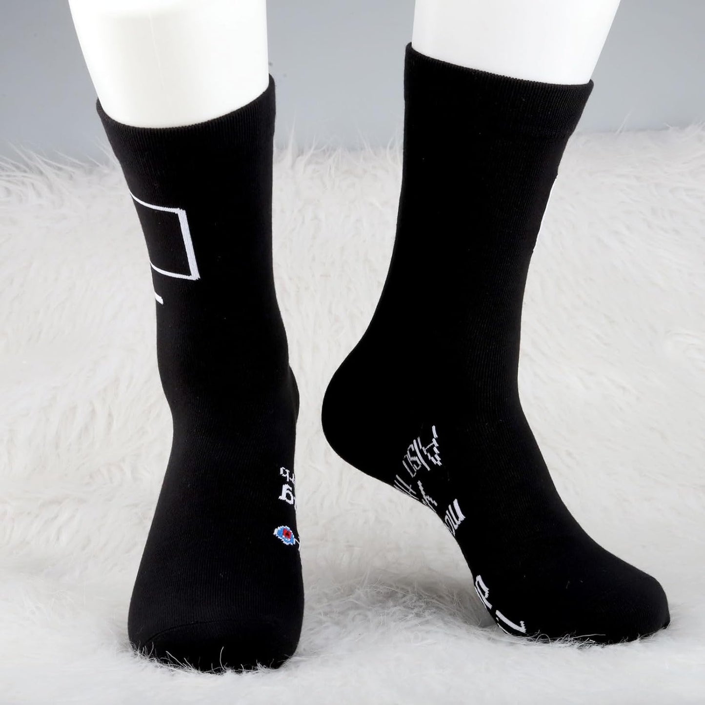 MBMSO 2 Pair Debugging Definition Socks Computer Programmer Gift IT Coder Gift Teacher Student Funny Coding Programming Socks