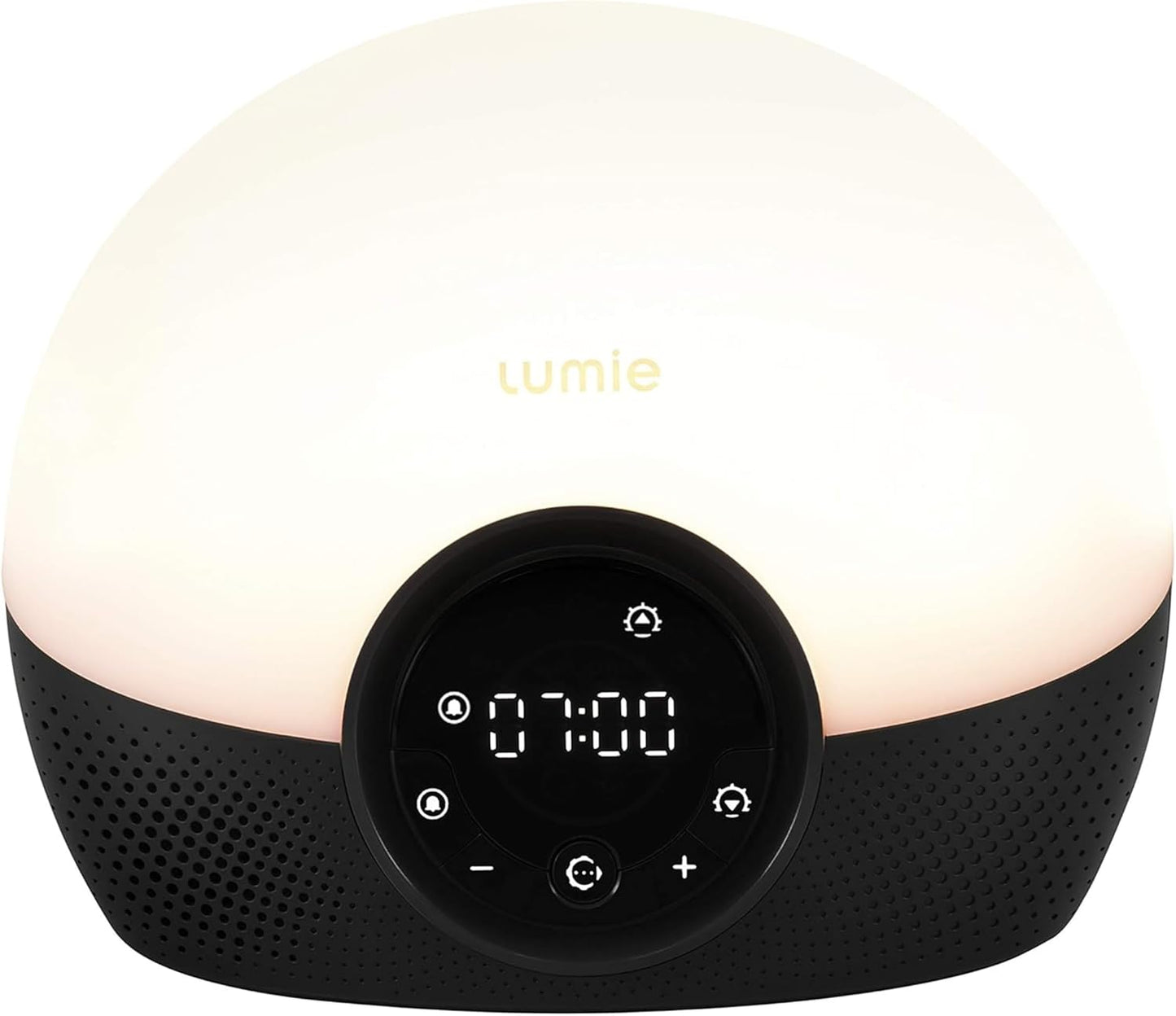 Lumie Bodyclock Glow 150 - Sunrise & Sunset Alarm Clock - Bedside Lamp with Custom Light Duration - Wake-Up, Night & Reading Light - Warm LEDs