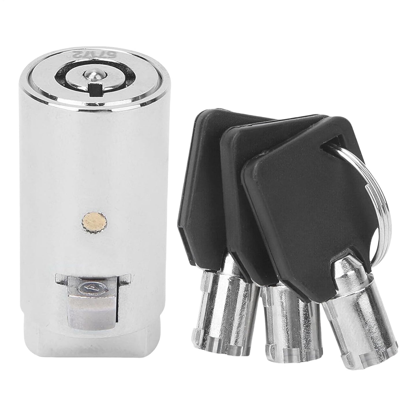 Secure Storage Cylinder, Tubular Keyway Device, Safety Lock with Prying Resistance, Vending Box for Candy Snack Machine, Security Accessory, Key System for Storage Unit Soda Machine Safe