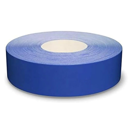 Mighty Line UltraLine Solid Floor Marking Tape for Safety, Caution, Warning, Heavy-Duty, Peel and Stick Adhesive, Beveled Edge Design, Industrial Quality, 2 Inch, 100' Roll, Blue