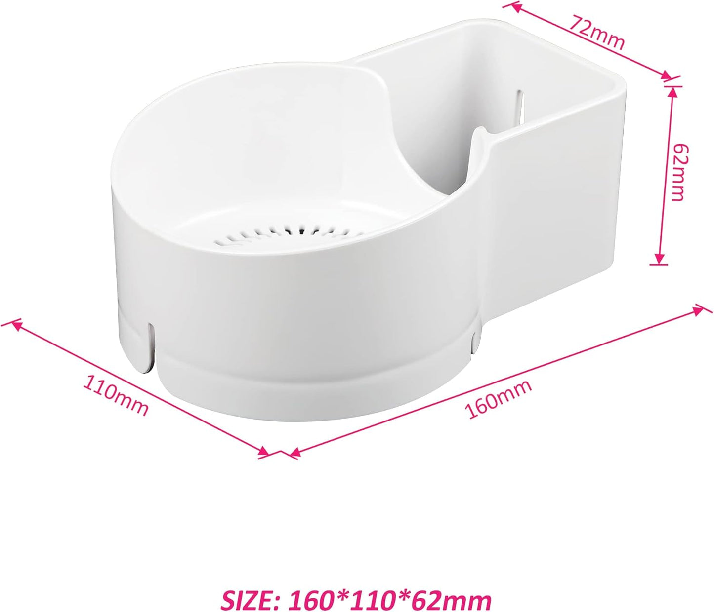 Wall Mount Bracket for Deco X68/XE75/XE75 Pro/AXE5300/AXE5400/PX50 Tri-Band WiFi 6 System（2 Pack