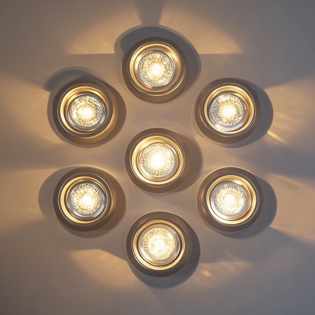 5W MR16 LED Landscape Light Bulbs, Low Voltage 12V 50W Halogen Replacement for Outdoor Landscape Spotlight and Indoor Track Light, GU5.3 Bi-Pin Base, Warm White 2700K, Non-Dimmable (Pack of 4)