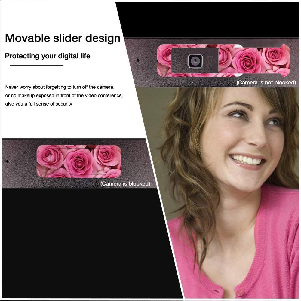 Laptop Camera Cover Slide,Protective Cover for Laptop, Desktop, PC,MacBook Pro, MacBook Air, iPad, iMac, Tablet,Protecting Privacy Security