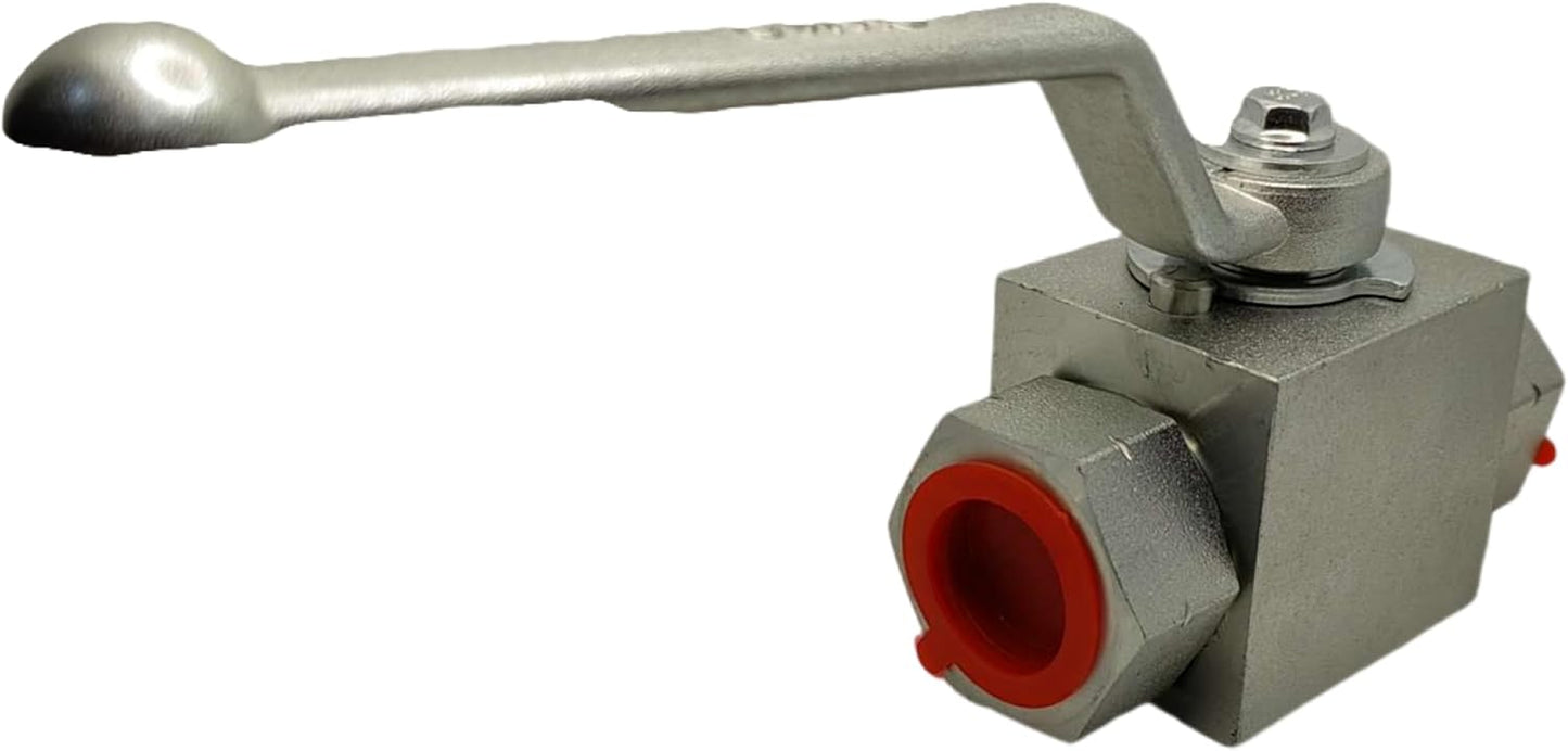 LX Hydraulic High Pressure Ball Valve 3/4" NPT 4650PSI Hydraulic Valve Shut-Off KHB Hydraulic Ball Valve