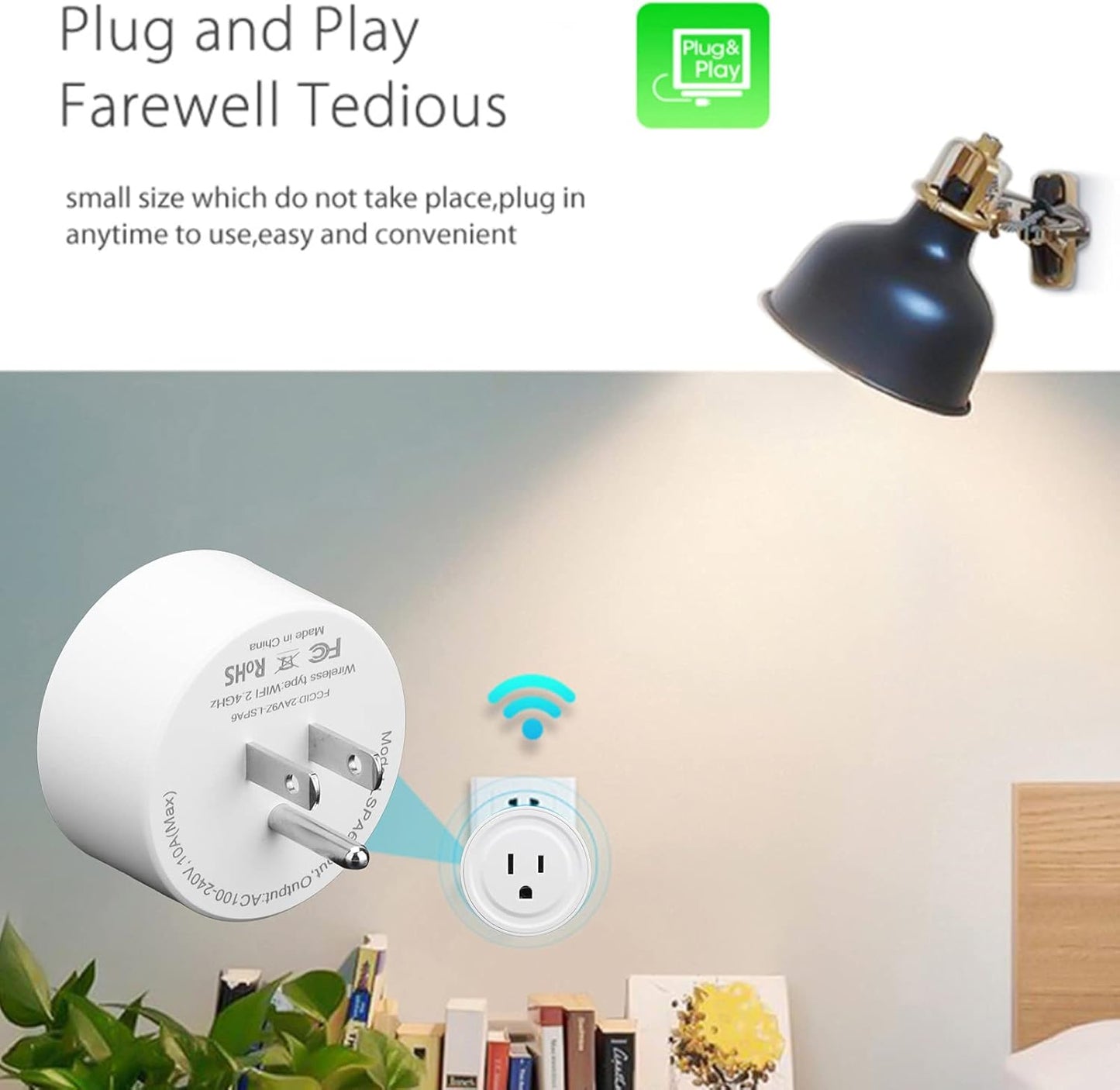 Remote Control Outlet AC100-240V Smart Plug Socket with Timer Function On Off Switch Plug 50/60HZ for Industry Household Appliances US Plug