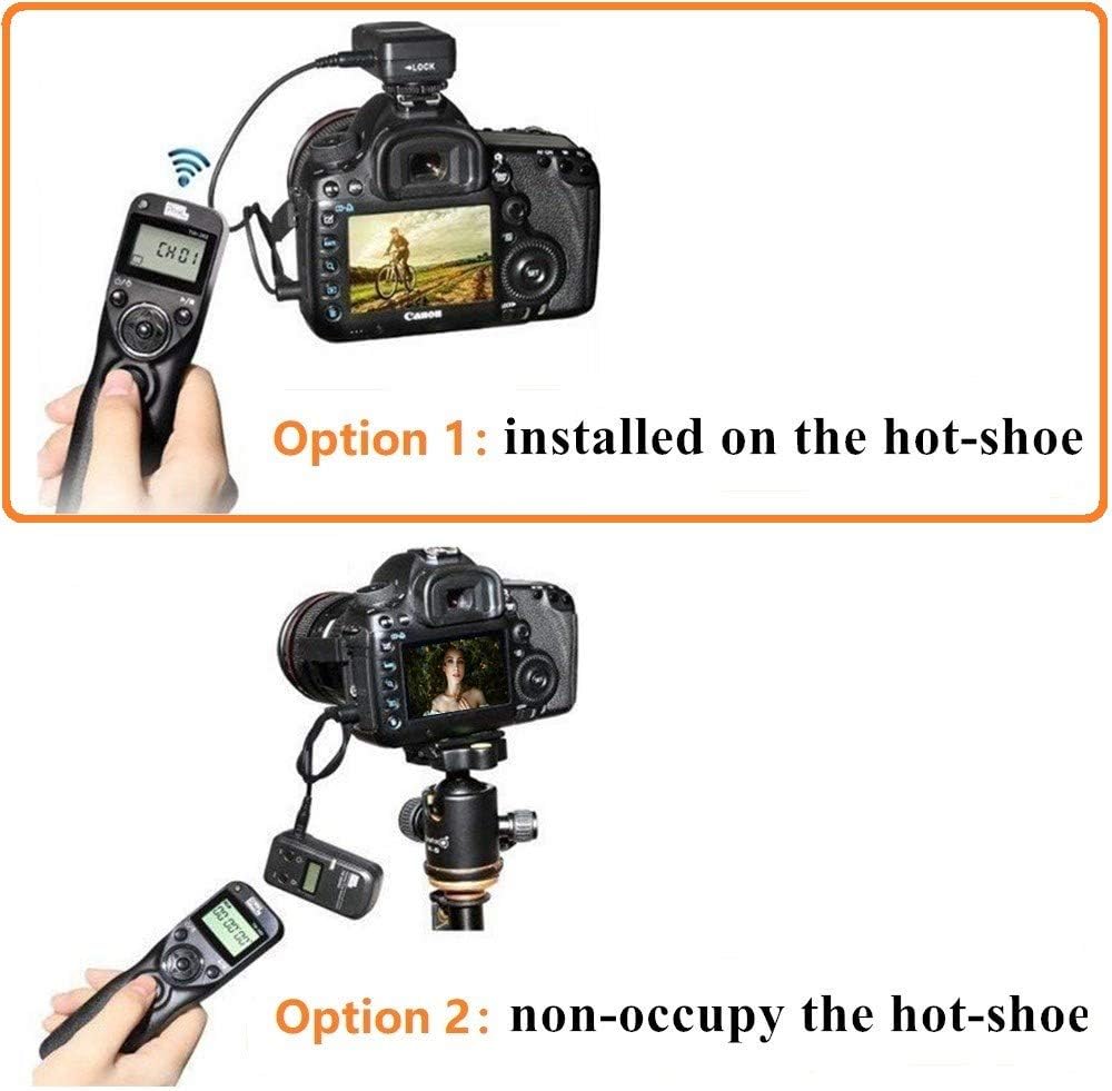 Pixel Wireless Shutter Release Timer Remote Control TW283-90 Compatible with Fujifilm GFX50S X-Pro2 X-H1 X-T2 X-T1 X-T10 X-T20 X-T100 X-E2S X-E2 X-M1 X-A3 X-A2 X-A1 X-A10 X100F X100T X70 X30 XQ2 XQ1
