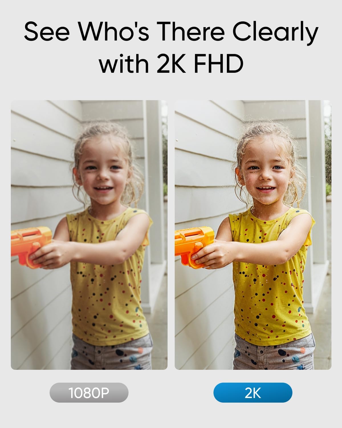 eufy Security Video Doorbell Camera C31,2K FHD,Battery/Wired Powered,Head-to-Toe View,Live Video Call,Wireless Doorbell,24/7Recording,Human and Motion Detection,HomeBase S380 Compatible,No Monthly Fee