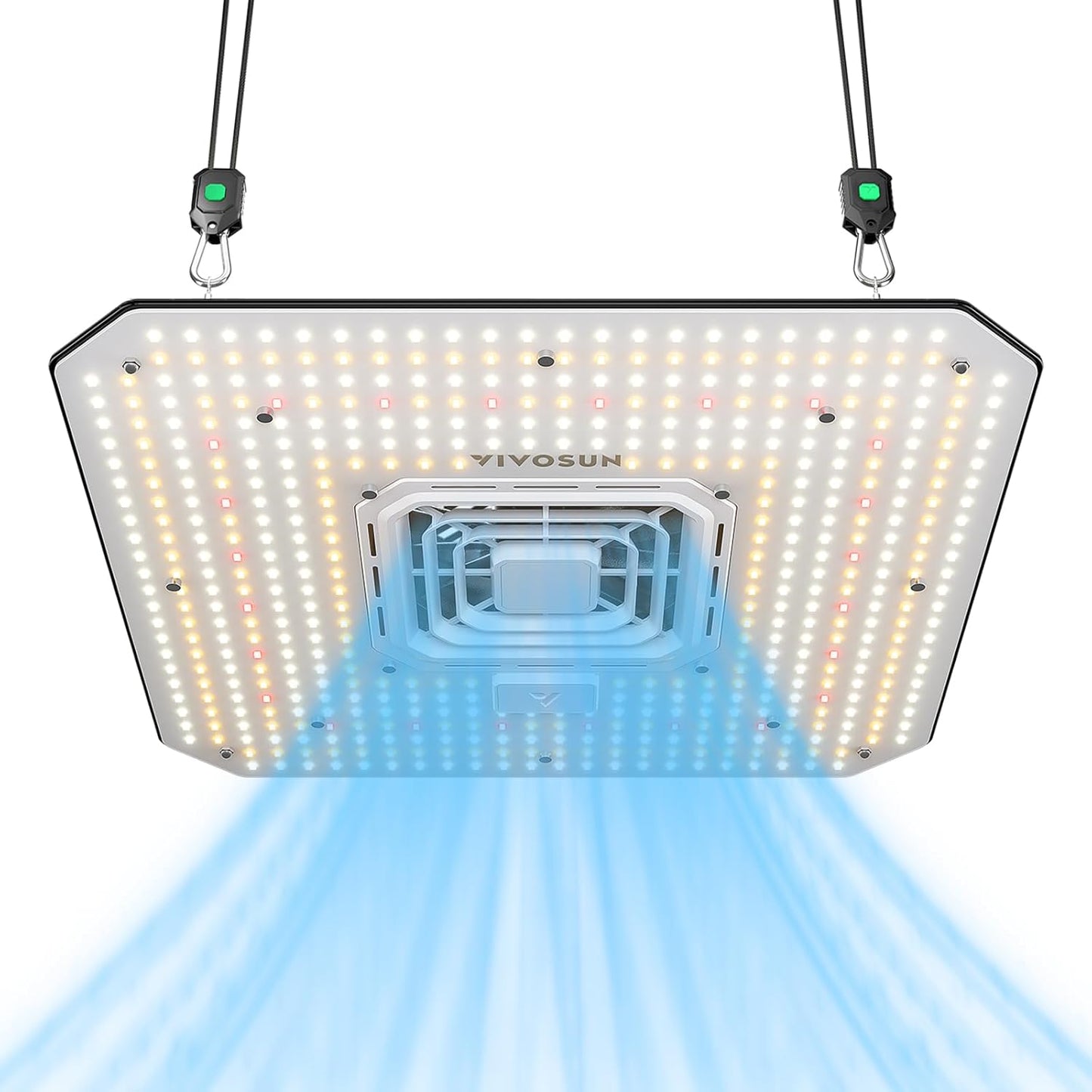 VIVOSUN AeroLight A150SE, LED Grow Light 150W with Integrated Circulation Fan, Compatible with App, Used with Growhub Controller E42A/E25 to Achieve More Functions for 2x4/3x3 Grow Tent