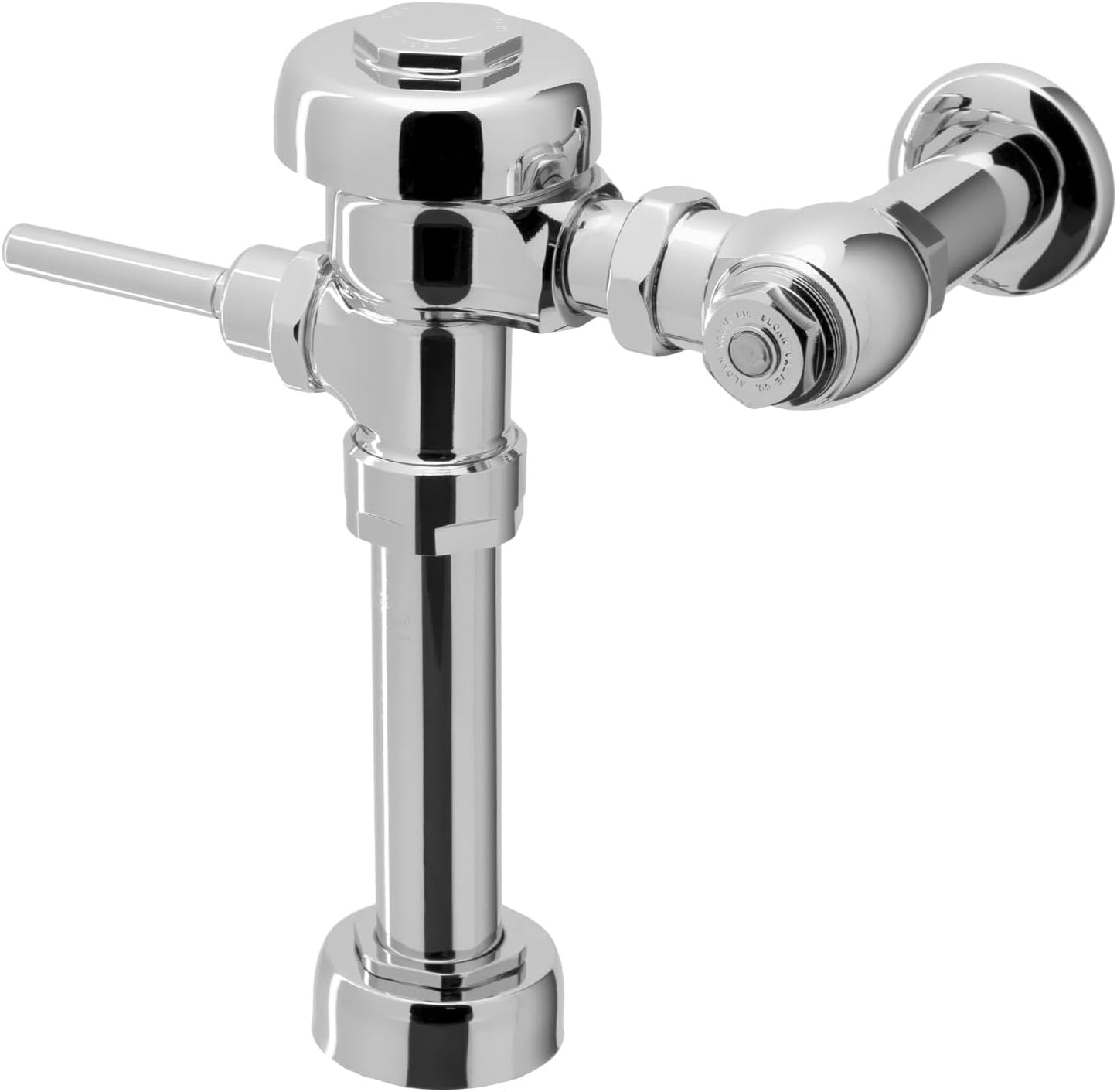 Sloan Regal 110 Exposed Manual Water Closet Flushometer (6 - Pack), 3.5 GPF Manual Flush Valve - Single Flush, Fixture Connection Top Spud, XL Sweat Solder Adapter Kit Polished Chrome Finish, 3080153