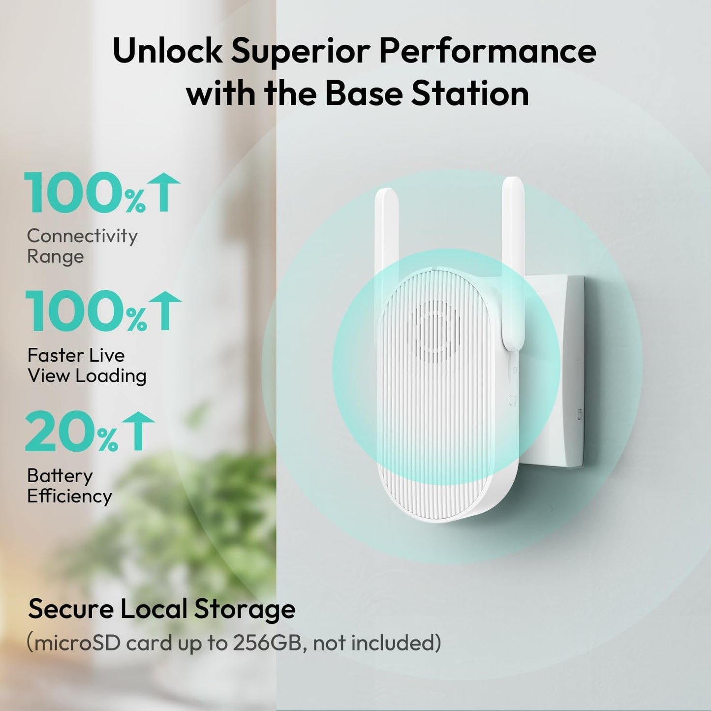 BOTSLAB 2K Doorbell Camera Wireless, 180° Head-to-Toe View, No Monthly Fee, Video Doorbell with 2-Way Audio, Human Detection, 5200mAh Battery, 2.4Ghz WiFi
