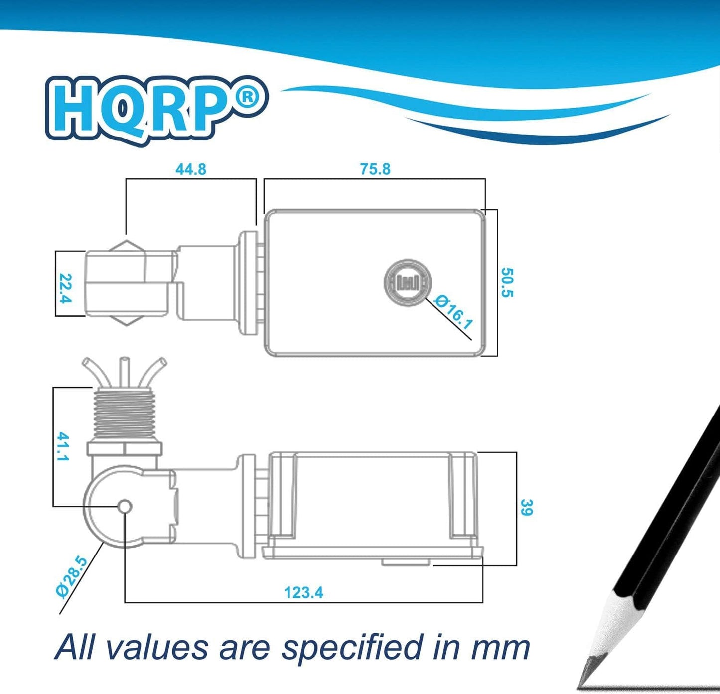 HQRP Photocell Thermal Type Light Sensor Stem and Swivel Mount Dusk to Dawn Hardwired Switch Photoelectric Control for Barn Lights Outdoor, Back Yard Lightening, Outdoor Lighting, etc.