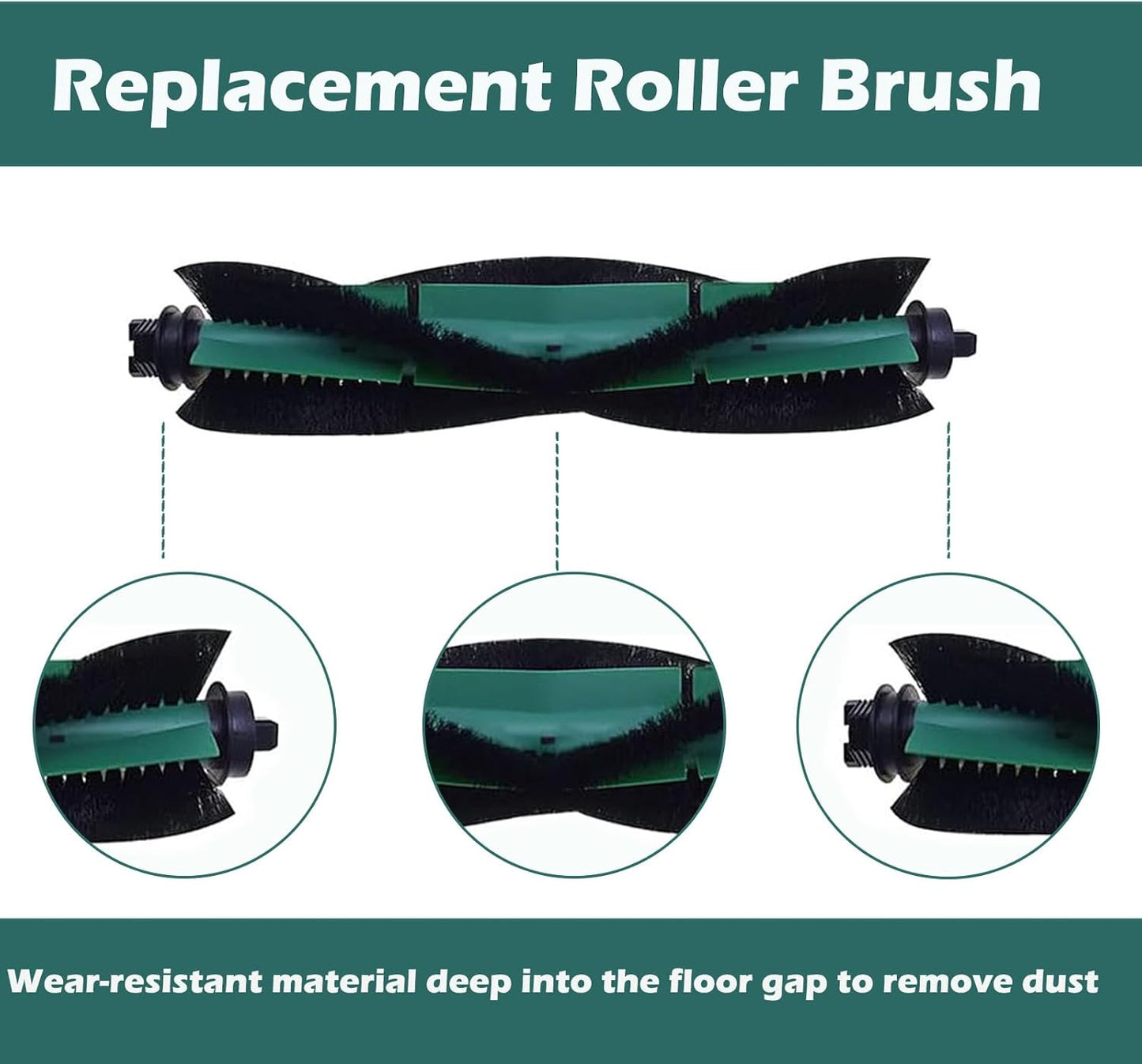 19 Pcs Replacement Parts for iRobot Roomba Combo Essential Q0120 Y0140 Q0520 Y0110 Y0120 Y0142 Q011 Robot Vacuum Cleaner Accessories，2 Roller Brushes，4 Filters，4 Mop pads，8 Side Brushes