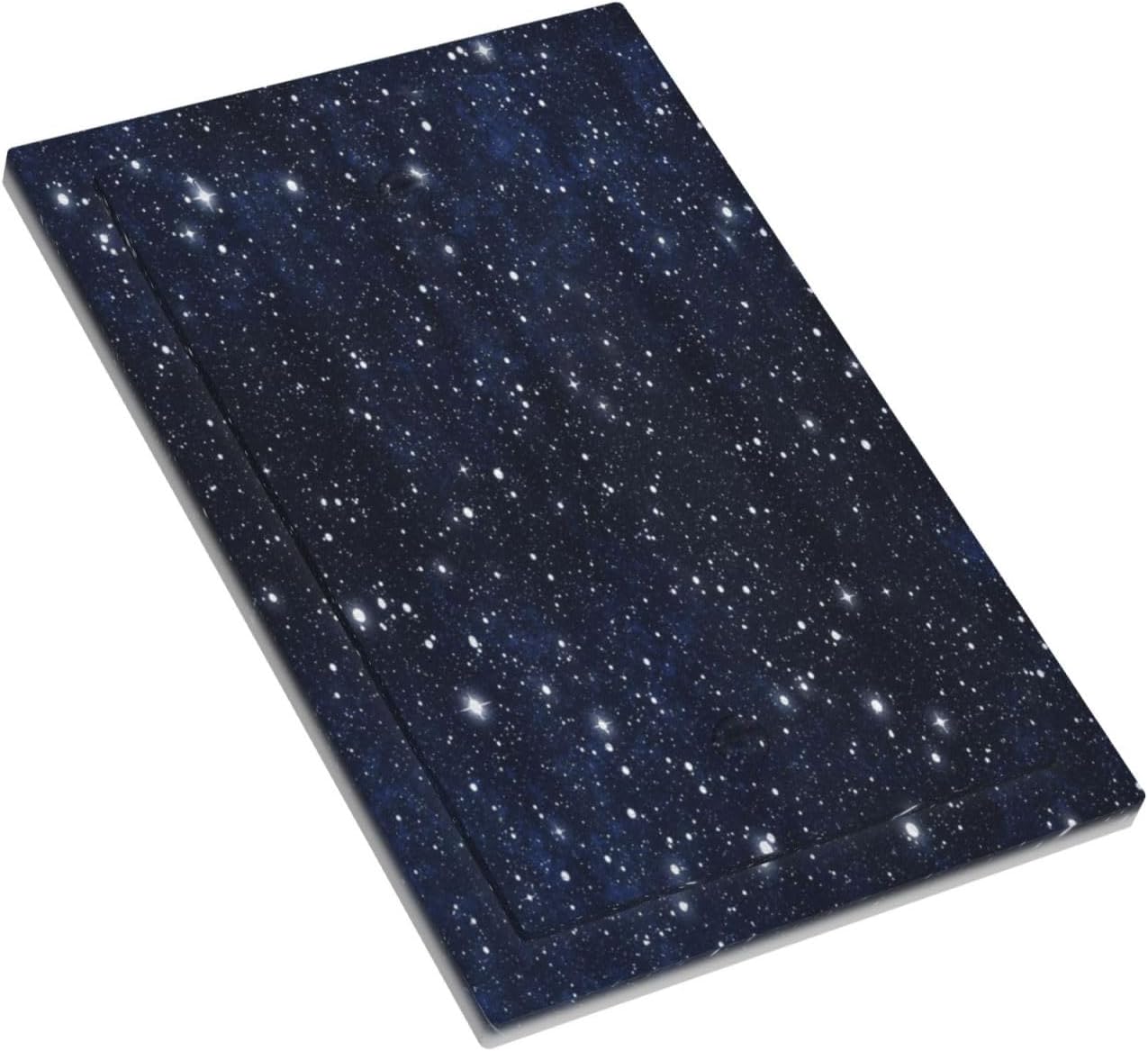 Decorative Light Switch Plate Covers Night Sky Star Cosmic Starry Fantasy Galaxy 1 Gang No Device Single Blank Outlet Covers Wall Plate Light Switch Cover Plate for Bedroom Home Decor